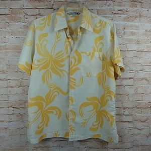 Rusty Hawaiian Yellow floral Straight hem S